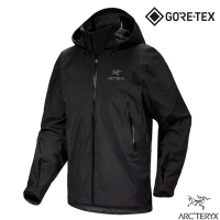 【ARCTERYX 始祖鳥】男 Beta AR Gore-Tex 3L 防水透氣連帽外套.風雨衣_X000007082 黑