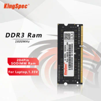 Kingspec DDR3 NB 8 Gb 4 Gb 1600 Sodimm Ram Memoria Ram Voor Laptop Ddr 3 1600 Mhz Ram Ddr3 4 Gb 8 Gb Notebook Memory sodimm