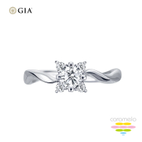 【彩糖鑽工坊】GIA 鑽石 30分 F成色 四爪鑽石戒指(EX車工 鑽石)