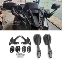 For Yamaha XMAX X-max 300 Xmax300 2023 Motorcycle Accessories Rearview Rear View Mirrors Glass Back Side Mirror Holder Bracket