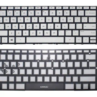 LARHON New Silver Backlit US English Keyboard For HP Spectre 13-ac000 x360 13-ae000 13t-ac000 13t-ae000 13t-w000 13-w000
