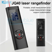 40/60M Mini Laser Measure Portable Laser Measurement Tool USB Rechargeable Handheld Laser Range Finder Tape Digital Rangefinder