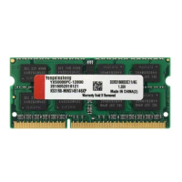 Yongxinsheng DDR3L RAM 4GB 8GB 1600 MHz SODIMM PC3L-12800 Laptop Memory 204 Pin 1.35V green