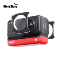 Dual Lens Guards Protector Scratch Protection Cover Shell For Insta360 ONE RS / R insta 360 Sports Camera Accessories
