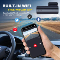 BEPOCAM ZD03 Car DVR WiFi UHD Dash Cam 4K for Car Surveillance Cameras Video Recorders 2160P Dashcam 24H Parking Monitor