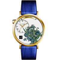 Van Gogh Swiss Watch梵谷 演繹名畫男錶 S-GMI-11 鳶尾花【刷卡回饋 分期0利率】【APP下單22%點數回饋】