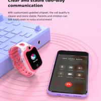 Kids SOS Smart Watch IP67 Waterproof SIM Card Call Children Watch GPS+LBS Tracker Anti-lost Smart Wristband For IOS Android