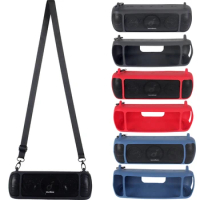 2022 Newest Travel Silicone Case Cover With Strap Carabiner for Anker Soundcore Motion+ Wireless Bluetooth Speaker