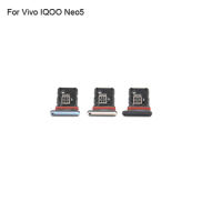 For Vivo IQOO Neo5 SIM Card Tray + Micro SD Card Tray Holder Slot Adapter Socket For Vivo IQOO Neo 5 Replacment Parts