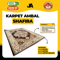 Karpet Ambal Shafira Lantai Rumah Permadani Banci / Tebal Halus Minimalis Berkualitas Ruang Tamu