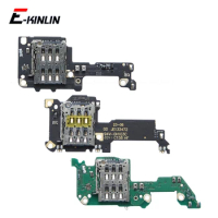 Sim Card Reader Slot Socket Connector with Microphone Board For OnePlus Ace 2 Pro 2V 3 Nord 2 2T 5G Replacement Parts
