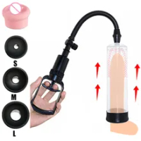 Vacuum Pump Penis​ Pump Pennis Increase Enlargement Cock Enlarger Stretcher Enhancer Enhancement Adult Erotic Sex Toys for Men