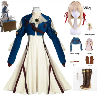 อะนิเมะ Violet Evergarden คอสเพลย์เครื่องแต่งกายคอสเพลย์ Violet Evergarden เครื่องแต่งกายสําหรับผู้ห