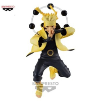 Banpresto Vibration Stars Naruto Uzumaki 140mm Anime Action Figure Collection Figure Desktop Ornaments Gift for Fans Kids