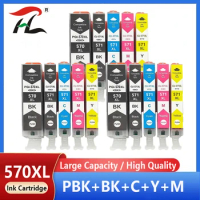 15X Compatible For Canon 570XL PGI-570 ink cartridge PGI570 CLI571 PGI570XL PIXMA MG5750 MG5751 MG5752 MG5753 MG6850 printer