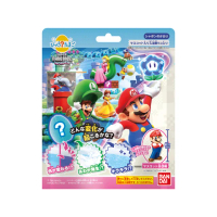 【BANDAI 萬代】超級瑪利歐兄弟驚奇入浴球(附公仔/泡澡球/沐浴球)