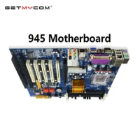 Getmycom Original 945 industrial ddr2 motherboard socket 775 pin motherboard with 2*ISA and 5*PCI Slots support Intel chipset