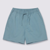 【VANS 官方旗艦】Range Relaxed Elastic 男女款藍色短褲