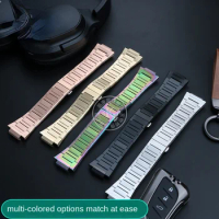 small gun metal Men Watchband For Casio GM-110 GA-110 GM-110GB Strap GSHOCK DW5600 stainless steel watch bracelet accessories