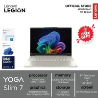 LENOVO YOGA SLIM 7 14ILL10 AVID [INTEL ULTRA 7-258V /32GB/ 1TB/ 14" WUXGA OLED EVO/ WIN11HOME/ OH+M3
