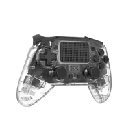 LinYuvo KP01 Pro Bluetooth Wireless Joypad Transparent color With Dual motor Turbo For PlayStation 4 Controller Joystick Gamepad