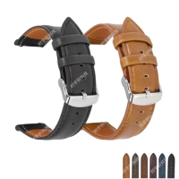 For Xiaomi Watch S1/ S1 Active Strap Band 22mm Leather Business Replace Bracelet For Xiaomi Mi Watch