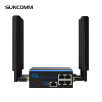 USA Hot selling CP590 Dual Card 5G Router NSA SA WiFi 6 2.4G 5.8G Gigabit Port MESH 5G Business wifi router