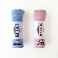 【KONTEX】moku 富士山刺繡輕薄速乾吸水長毛巾- 兩色(100%日本製、輕薄透氣速乾)