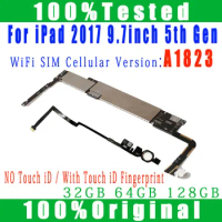 A1823 WiFi 3G Cellular Version For IPad 2017 9.7inch 5th Gen Motherboard Unlocked Logic Board Clean icloud