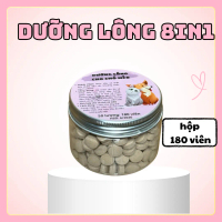 Viên dưỡng lông 8in1 Brewers Yeast dành cho chó mèo