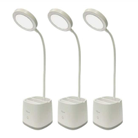 HL011多功能LED補光化妝鏡護眼檯燈(3入/組)