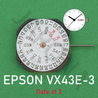 vx43 movement epson VX43E movement japan watch movement VX43E-3 with day-date display japan movement Spain and English