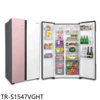 大同【TR-S1547VGHT】547公升變頻超薄對開雙門粉色冰箱(含標準安裝)(7-11商品卡2200元)