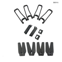 EBOYU Propeller Protective Cover Guards Landing Gear Crush Pack Set for E58 S168 JY019 Foldable RC Quadcopter Drone Spare Parts