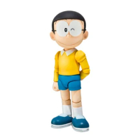 In Stock Genuine Bandai S H Figuarts Nobi Nobita Doraemon PVC Action Figure Anime Figure Model Toys Collection Doll Gift