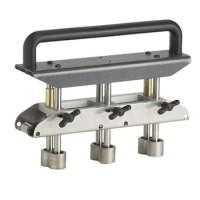 3 Station Edge Roller Bender Roofing Sheet Metal Bending Tool for 0‑90 Degree Angle 13‑130mm Bending