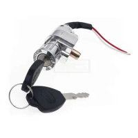 Battery Chager Mini Lock With 2 Keys Universal Motorcycle Performance For Motorcycle Electric Bike Scooter E-bike