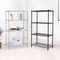 【KIWISH】鐵架MIT輕型四層架90x35x150cm-雙色(鐵架/收納架/層架/置物架/置物層架/廚房架/鐵力士架)