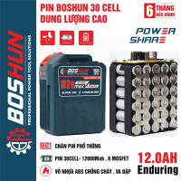 PIN 30CELL BOSHUN MẠCH 8 MOSFET