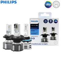 Philips Ultinon Essential G2 LED H1 H4 H7 H8 H11 H16 HB3 HB4 H1R2 9003 9005 9006 9012 6500K Car Headlight Auto Fog Lamp (2 Pack)