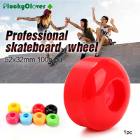1pc Skateboard Wheel 52mm100a Double Rocker Wheel 52x32mm Fish Penny board Single Rocker Board Skateboarding Drift Board Wheel