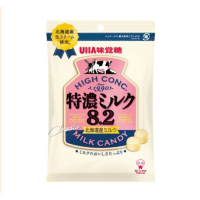 UHA 8.2 โทคุโนะ Milk Candy  ลูกอม รสนม หอม หวาน มัน ลูกอมนม จากญี่ปุ่น (ถุงสีขาว 88กรัม) คําแนะนํากา