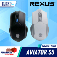 Rexus S5 Aviator Wireless Gaming Mouse Baterai
