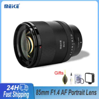 Meike Full Frame 85mm F1.4 Large Aperture Auto Focus Full Frame Portrait Lens (STM Motor) for Sony E mount Nikon Z mount Cameras