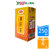 愛之味麥仔茶(微甜)250MLx6入【愛買】