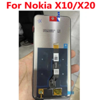 GOOD Work LCD For Nokia X20 TA-1341 TA-1344 Display Touch Screen Digitizer Assembly Glass Panel Sensor Pantalla X10 TA-1350