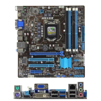 Intel B75 P8B75-M motherboard Used original LGA1155 LGA 1155 DDR3 32GB USB2.0 USB3.0 SATA3 Desktop Mainboard