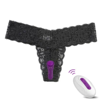 Sexy Panties Vibrator Female Clitoris Stimulator Mini Wearable Panty Wireless Remote Control Vibrating Massager Adult Sex Toy