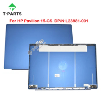 New/Orig L23881-001 Blue For HP Pavilion 15-CS 15T-CS 15-CW 15Z-CW LCD Back Cover Rear Lid Lcd Cover A Cover W/ Logo