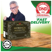 DND Moringa Masala Tea (20 sachet) DND Moringgo Campuran Teh Hitam, Daun Kelor, Halia, Daun Pelaga, 